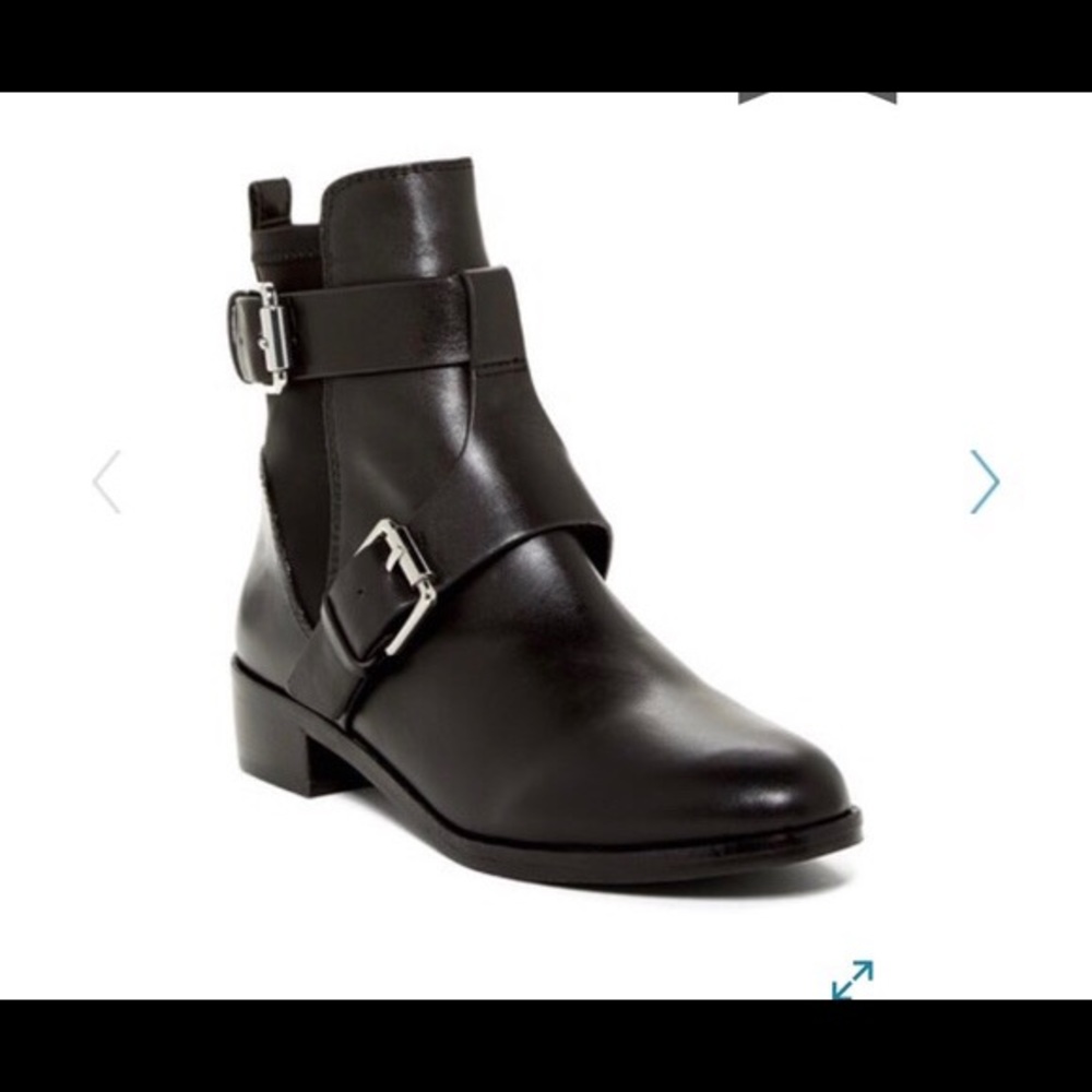 VC SIGNATURE MACHIKO TWO BUCKLE ANKLE BOOTS